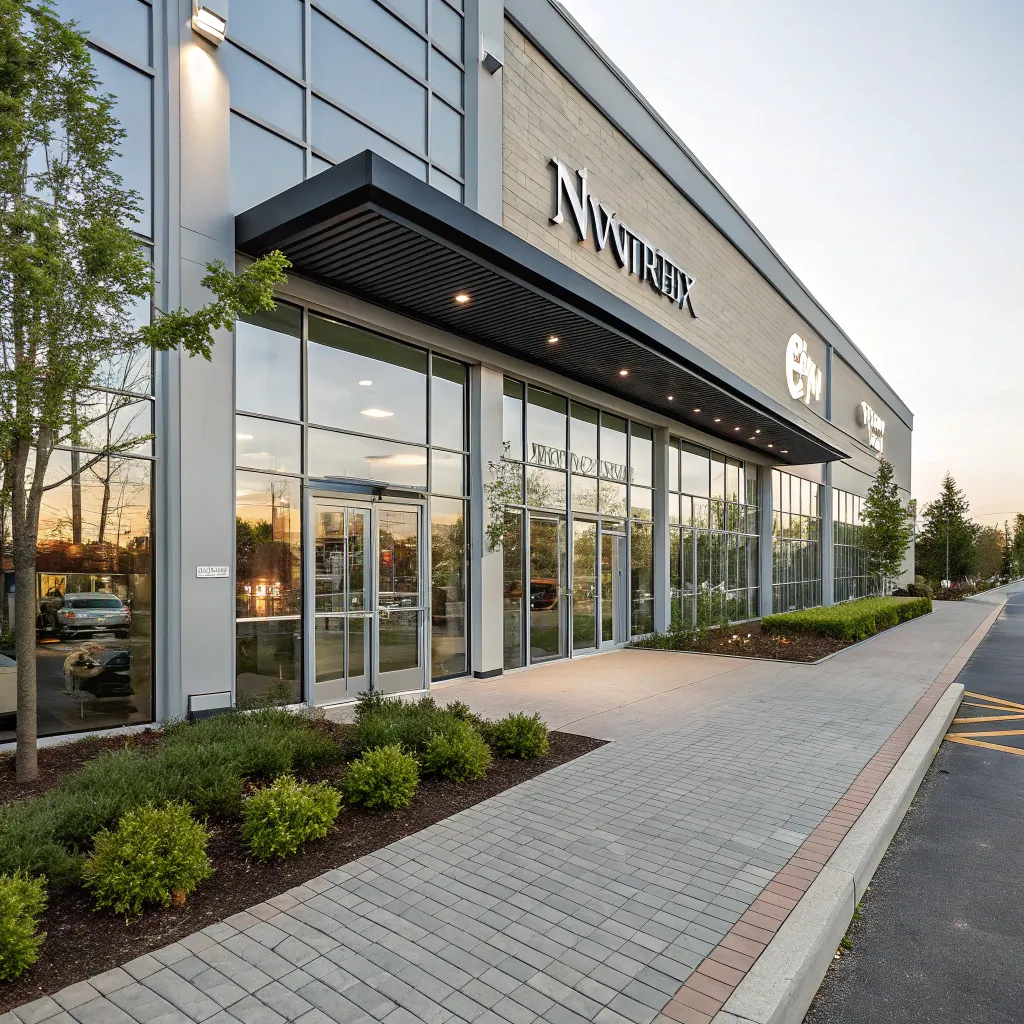 Exterior view of NIVONTRIX store